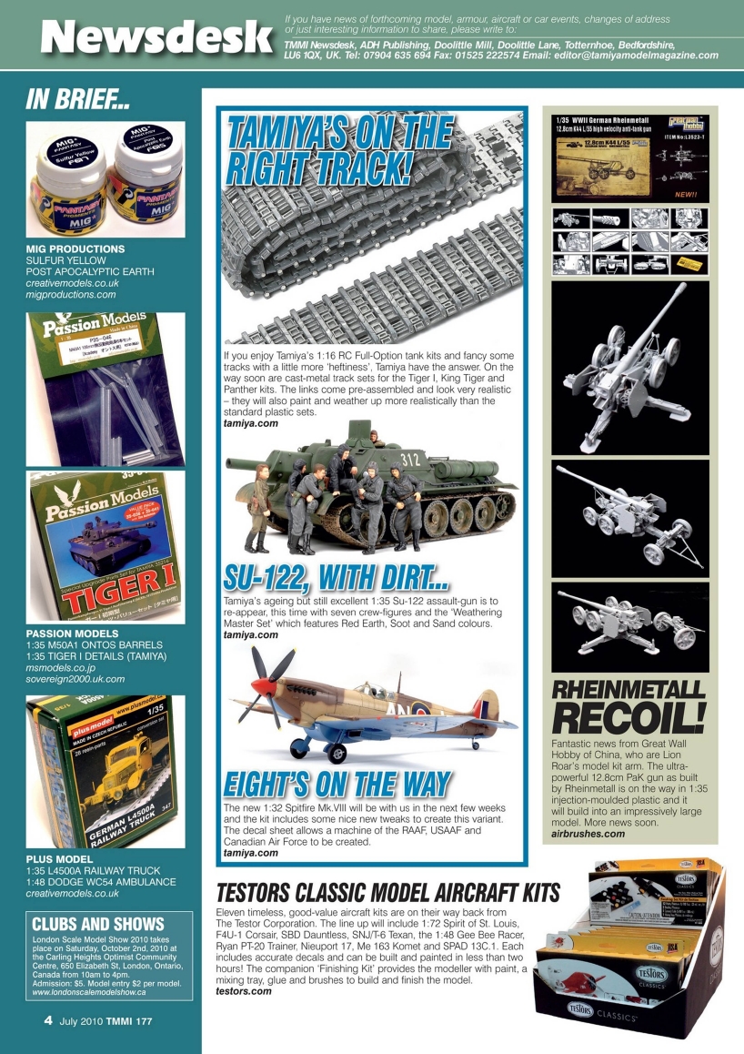 Tamiya Model Magazine 177 (2010-07)